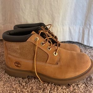 Timberland low heel waterproof boots